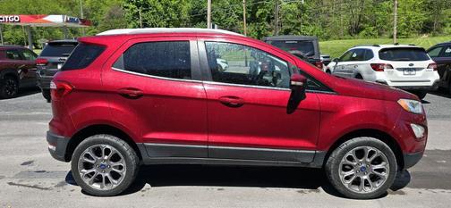 Red 2019 Ford EcoSport Titanium