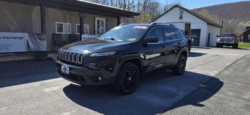 Black 2015 Jeep Cherokee Latitude