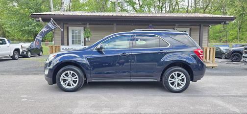 Blue 2017 Chevrolet Equinox LT