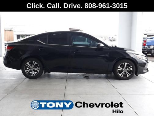 Black 2022 Nissan Sentra SV