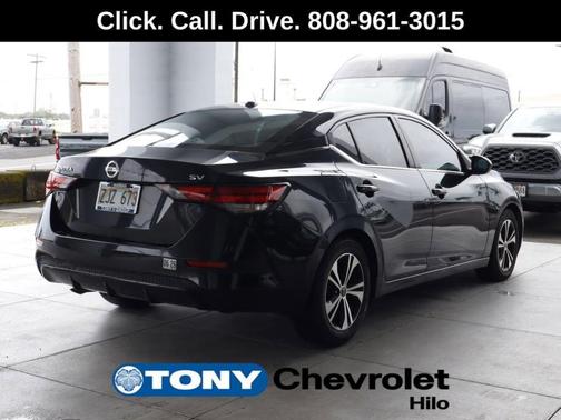 Black 2022 Nissan Sentra SV