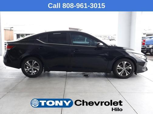 Black 2022 Nissan Sentra SV