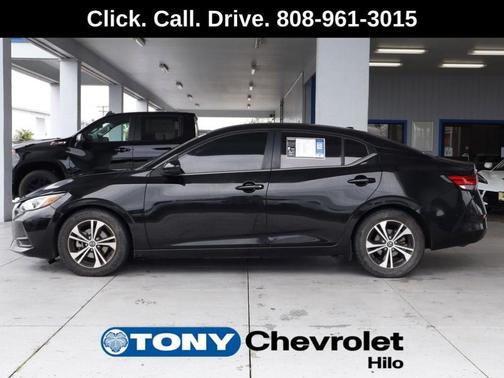Black 2022 Nissan Sentra SV