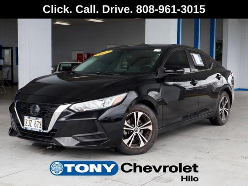 Black 2022 Nissan Sentra SV