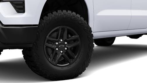Summit White 2026 Chevrolet Silverado 1500 Custom Trail Boss