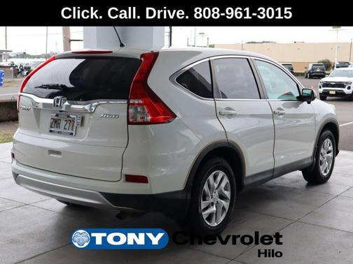 White 2015 Honda CR-V EX