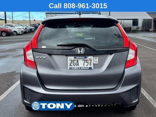 Gray 2017 Honda Fit LX