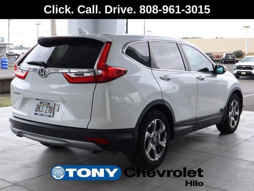 White 2019 Honda CR-V EX