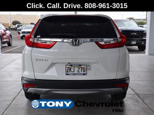 White 2019 Honda CR-V EX