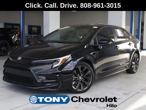 Black 2023 Toyota Corolla SE