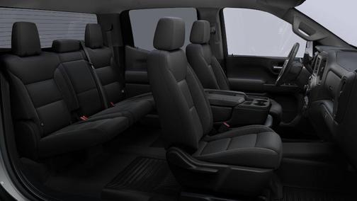 Sterling Gray Metallic 2026 Chevrolet Silverado 1500 Custom Trail Boss
