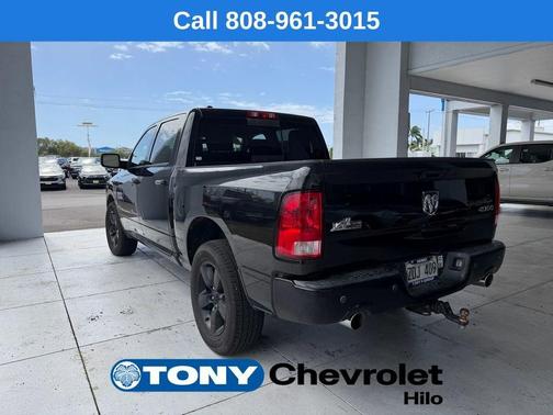 Black 2015 RAM 1500 Big Horn