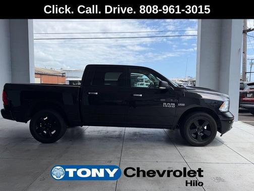 Black 2015 RAM 1500 Big Horn