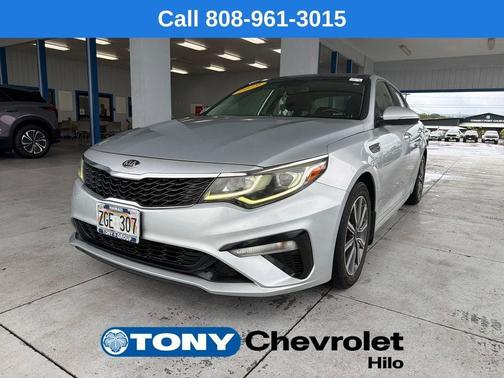 Silver 2019 Kia Optima LX