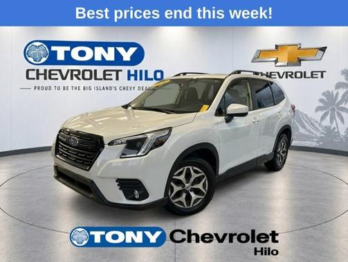 Crystal White Pearl 2024 Subaru Forester Premium