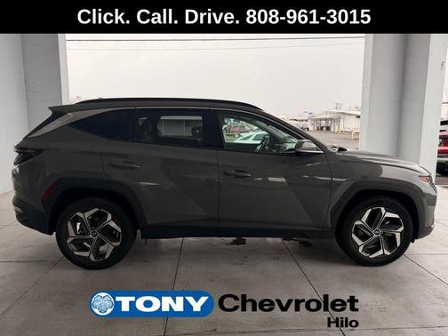 Gray 2024 Hyundai TUCSON Limited