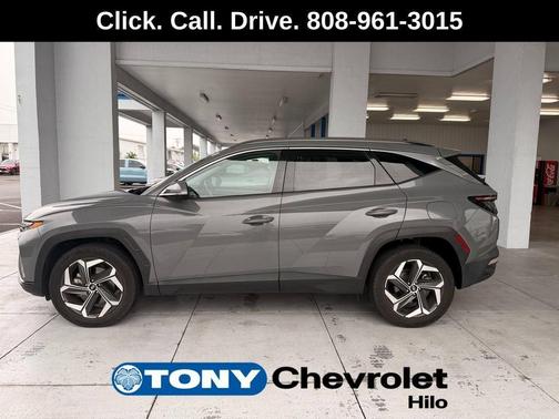 Gray 2024 Hyundai TUCSON Limited
