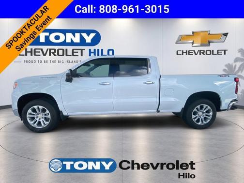 Polar White 2026 Chevrolet Silverado 1500 LTZ