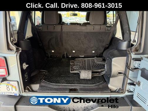 Gray 2014 Jeep Wrangler Unlimited Sport
