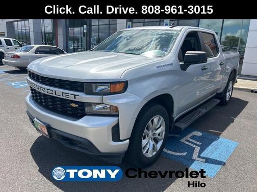 Silver Ice Metallic 2022 Chevrolet Silverado 1500 Limited Custom