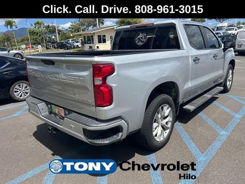 Silver Ice Metallic 2022 Chevrolet Silverado 1500 Limited Custom