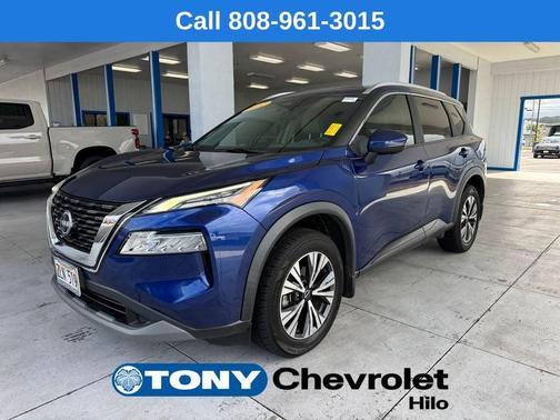 Caspian Blue 2022 Nissan Rogue SV