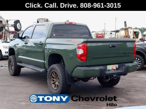 Green 2021 Toyota Tundra SR5
