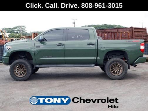 Green 2021 Toyota Tundra SR5