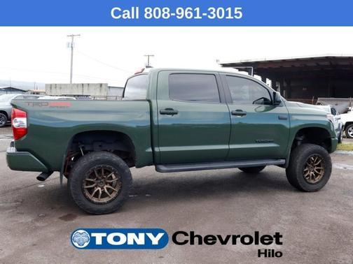 Green 2021 Toyota Tundra SR5