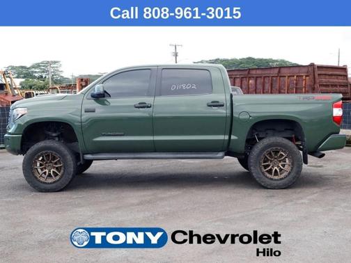 Green 2021 Toyota Tundra SR5
