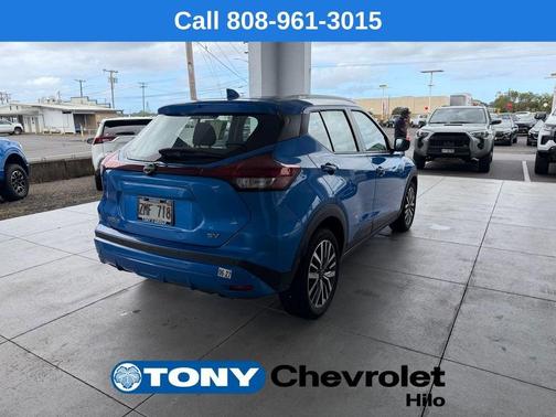 Electric Blue Metallic 2024 Nissan Kicks SV