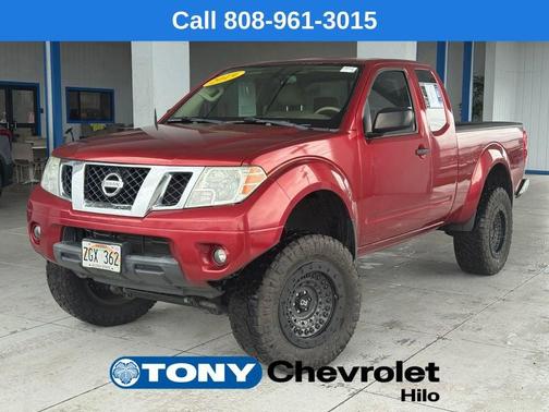 Red 2019 Nissan Frontier SV