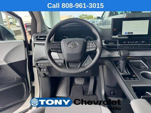 White 2026 Toyota Sienna LE