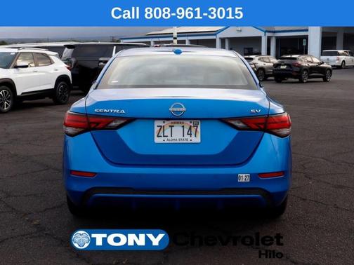 Electric Blue Metallic 2024 Nissan Sentra SV