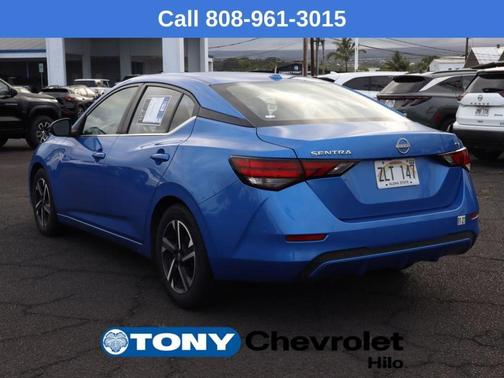 Electric Blue Metallic 2024 Nissan Sentra SV