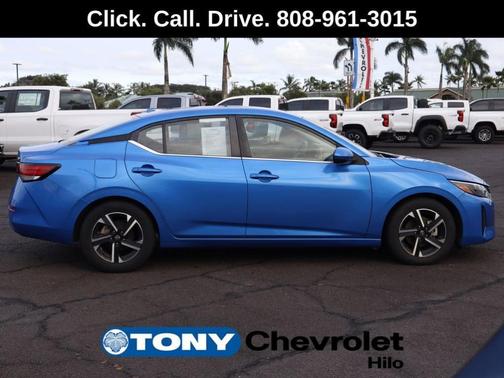 Electric Blue Metallic 2024 Nissan Sentra SV