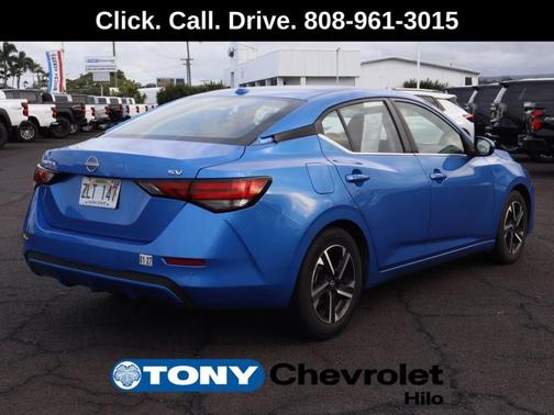 Electric Blue Metallic 2024 Nissan Sentra SV