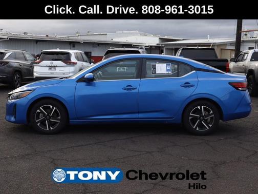 Electric Blue Metallic 2024 Nissan Sentra SV
