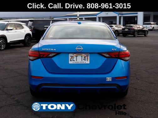 Electric Blue Metallic 2024 Nissan Sentra SV