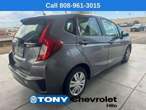 Gray 2015 Honda Fit LX