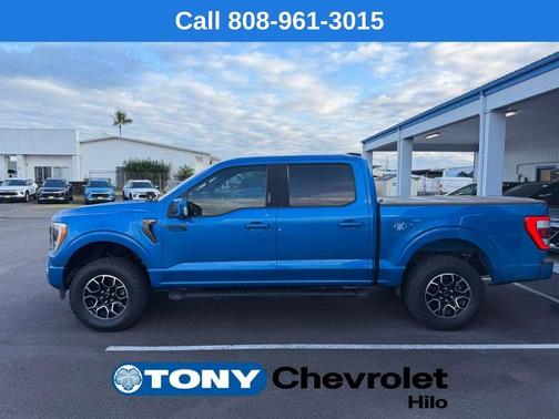 Blue 2021 Ford F-150 XL