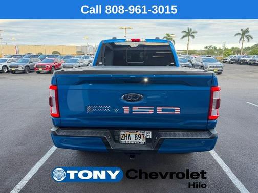 Blue 2021 Ford F-150 XL