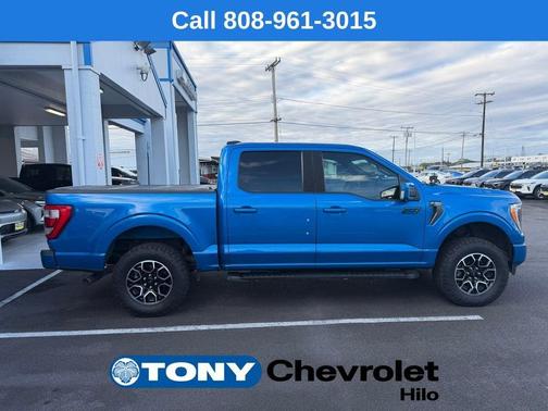Blue 2021 Ford F-150 XL