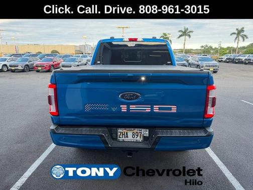 Blue 2021 Ford F-150 XL
