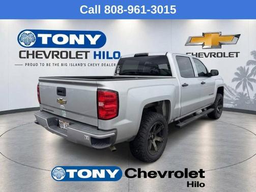 Silver Ice Metallic 2018 Chevrolet Silverado 1500 Custom