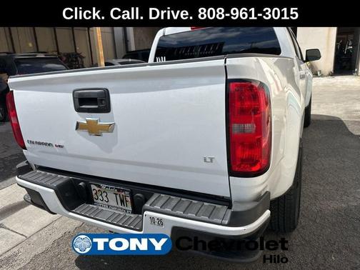 Summit White 2018 Chevrolet Colorado LT