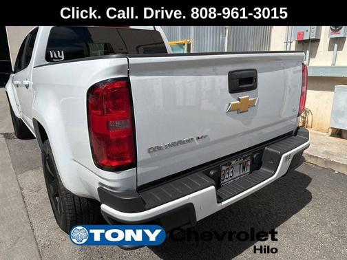 Summit White 2018 Chevrolet Colorado LT