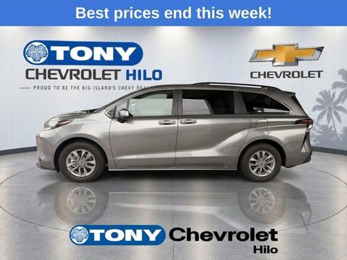 Gray 2026 Toyota Sienna LE