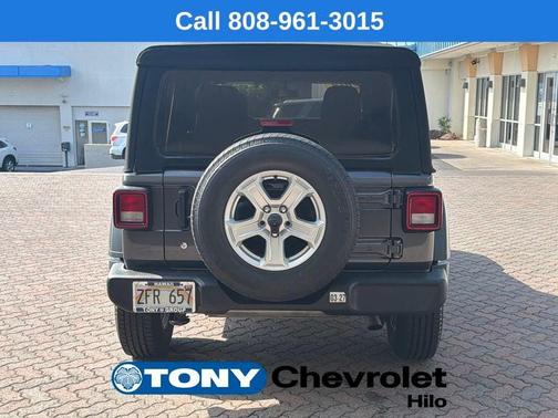 Gray 2019 Jeep Wrangler Unlimited Sport