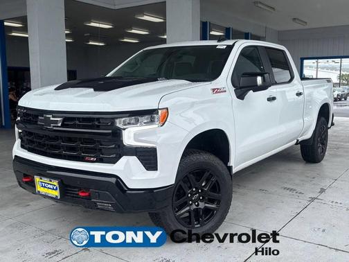 Summit White 2026 Chevrolet Silverado 1500 LT Trail Boss
